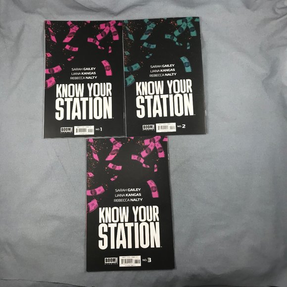 Know Your Station Boom Studios Comic 2023 First 3 issues #1 2 3 - Picture 2 of 8